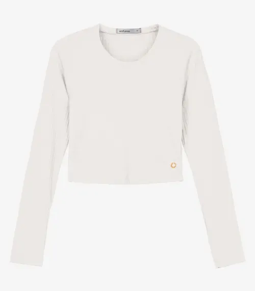 Blusa Feminina Manga Longa Endless Bege