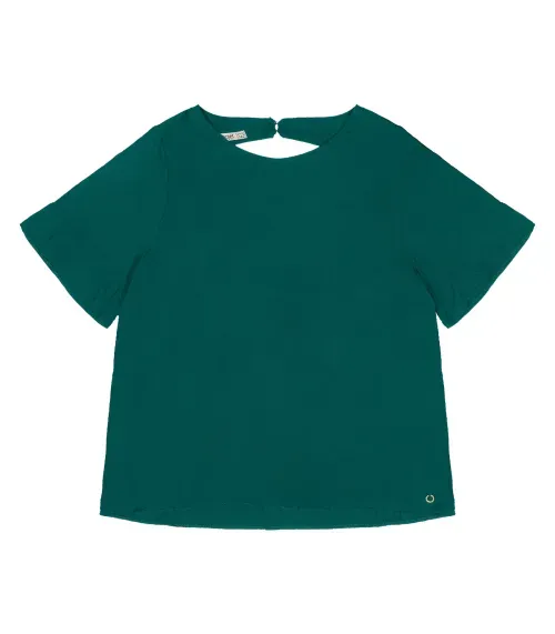 Blusa Plus Size Feminina Secret Glam Verde