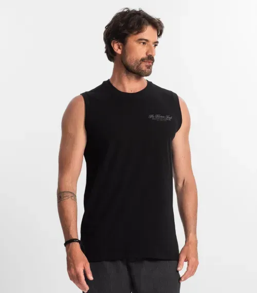 Regata Masculina Diametro Preto