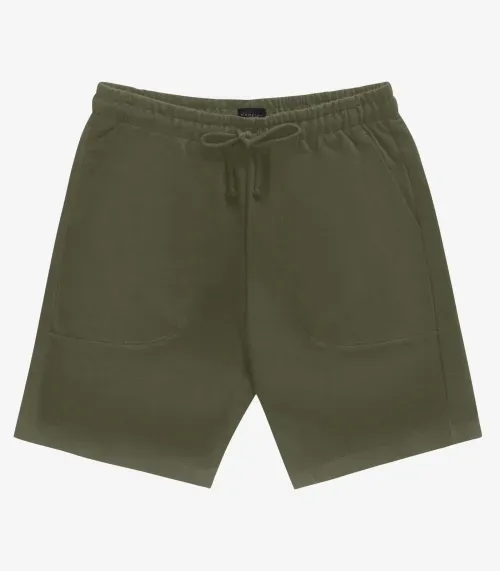 Bermuda de Moletom Masculina Diametro Verde