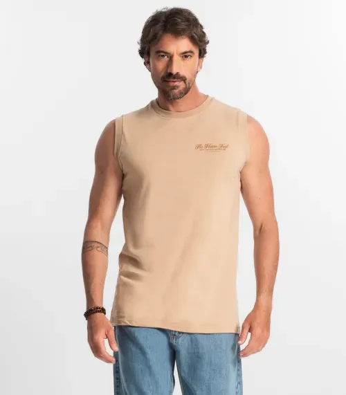 Regata Masculina Diametro Marrom