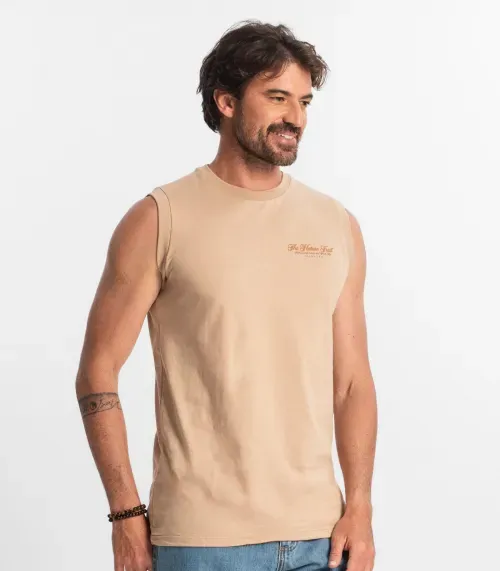 Regata Masculina Diametro Marrom