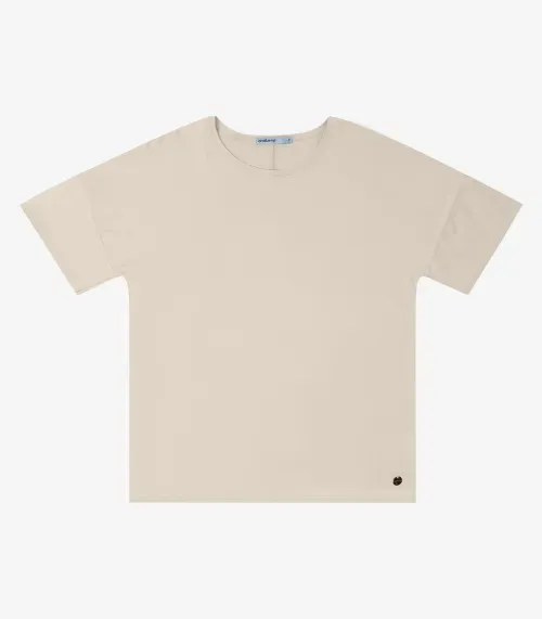 Blusa Feminina em Viscose Endless Bege