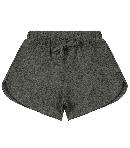 Shorts Básico Infantil Feminino Rovi Kids Cinza