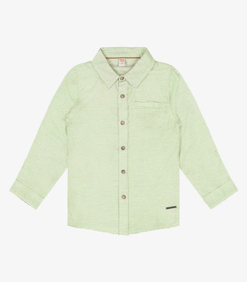 Camisa Infantil Manga Longa Trick Nick Verde