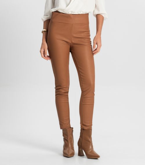 Calça Legging Feminina Rovitex Marrom