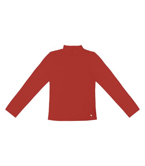 Blusa Feminina Gola Alta Rovitex Vermelho