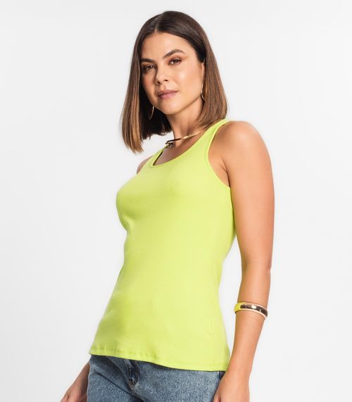 Regata Feminina Em Ribana Rovitex Verde