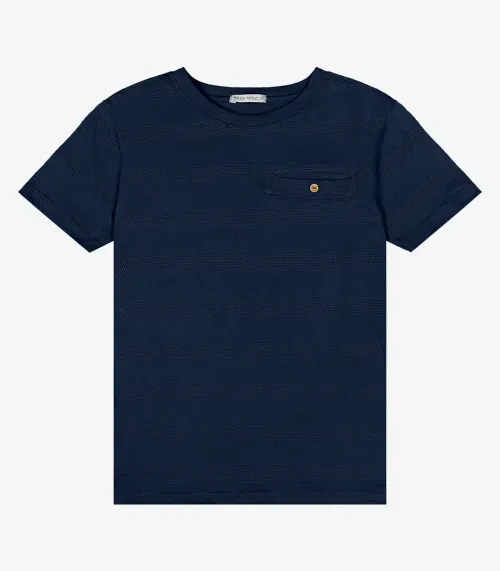 Camiseta Infantil Masculina Trick Nick Azul