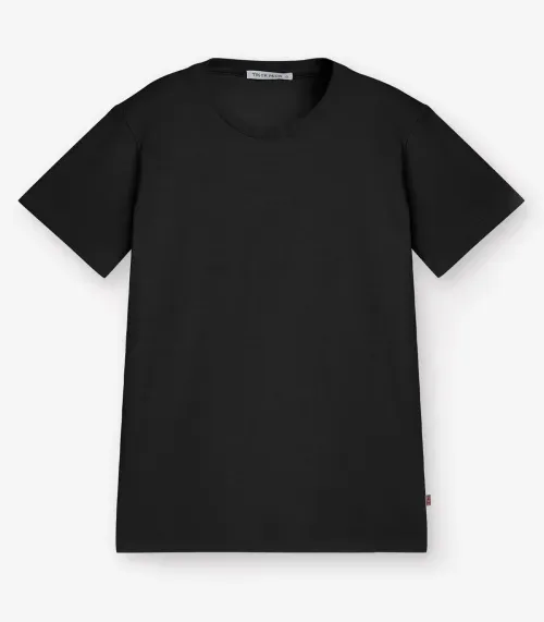 Camiseta Menino em Meia Malha Trick Nick Preto