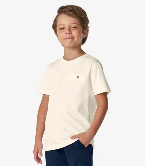 Camiseta Masculina em Meia Malha Trick Nick Off White