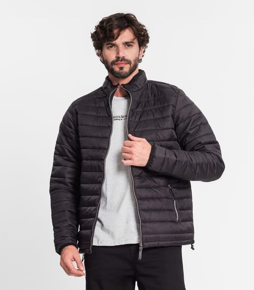 Jaqueta Masculina Microfibra Com Bolso Diametro Preto