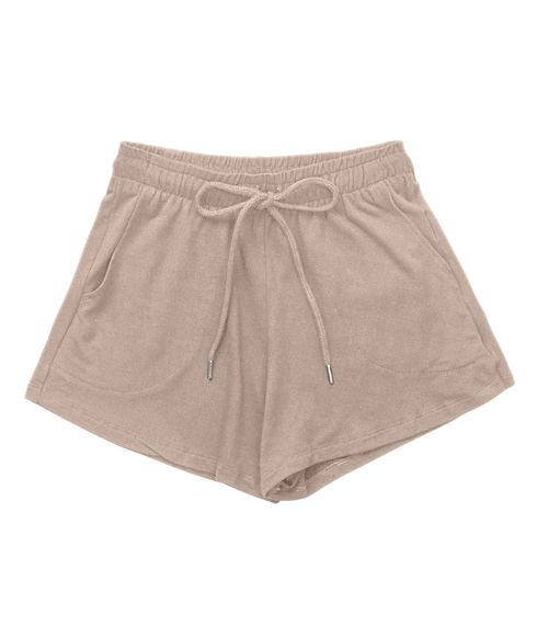 Shorts Feminino Rovitex Marrom