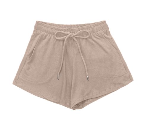 Shorts Feminino Rovitex Marrom