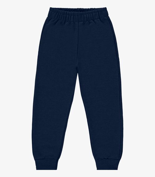 Calça Básica Unissex Infantil Rovi Kids Azul