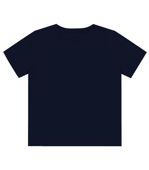 Camiseta Infantil Masculina Básica Rovi Kids Azul