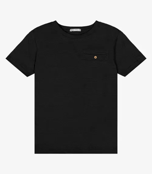 Camiseta Infantil Masculina Trick Nick Preto