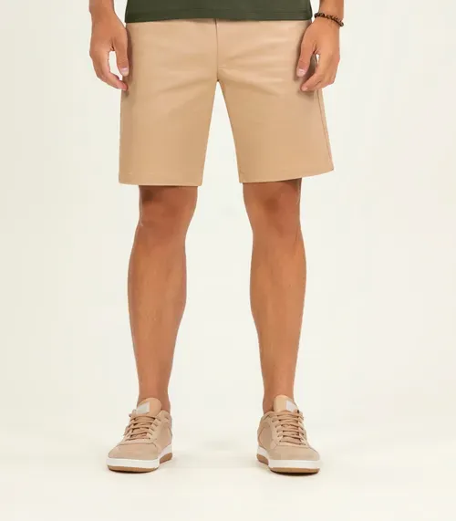 Bermuda Masculina em Sarja Diametro Marrom