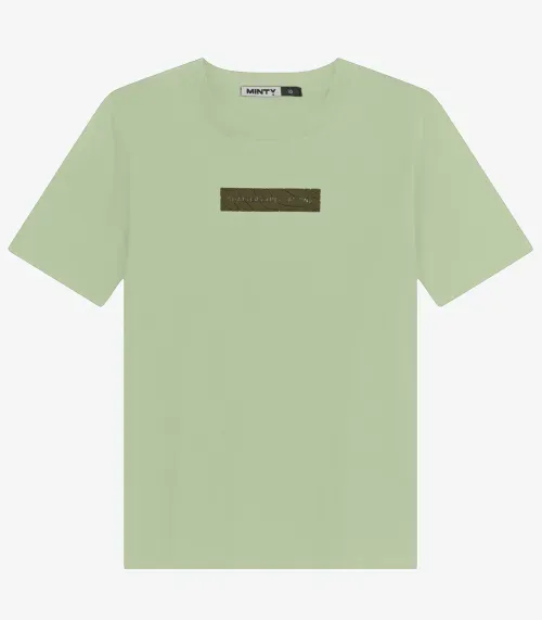 Camiseta Juvenil Masculina em Meia Malha Minty Verde