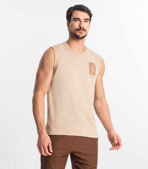 Regata Masculina Diametro Marrom