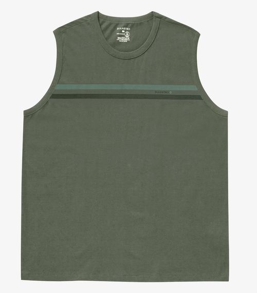 Regata Masculina Plus Size Diametro Verde