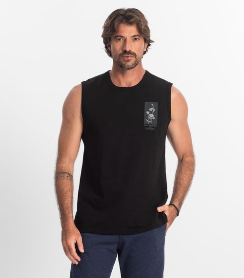 Regata Masculina Diametro Preto