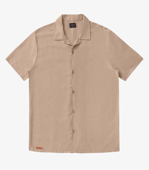 Camisa Masculina Viscolinho Diametro Marrom