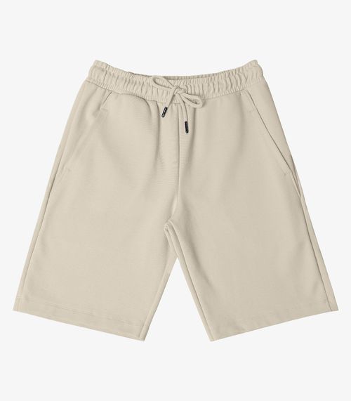 Bermuda Juvenil Em Piquet Verona Masculina Minty Bege