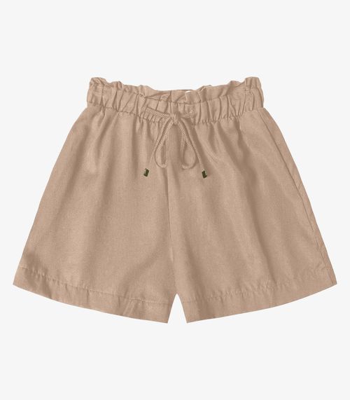 Shorts Clochard Feminino Minty Marrom