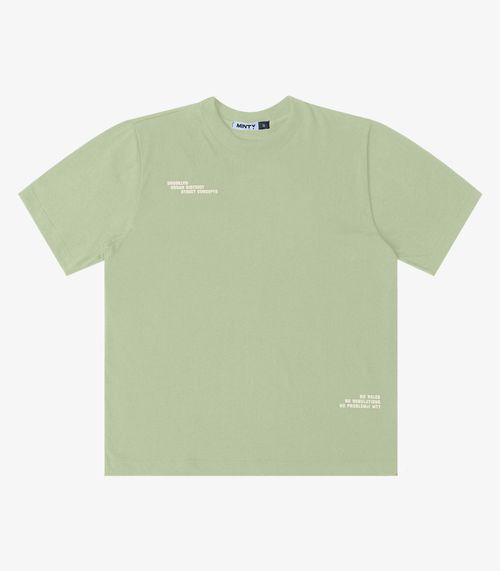 Camiseta Juvenil Em Malhão Masculina Minty Verde