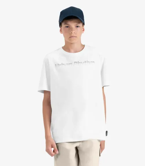 Camiseta Juvenil Masculina em Meia Malha Minty Branco