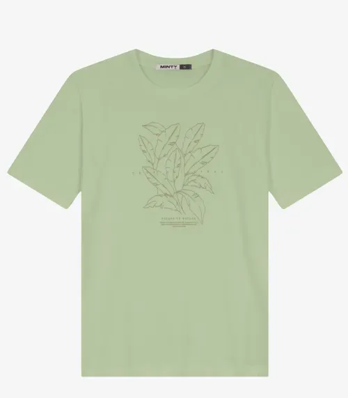 Camiseta Juvenil Masculina em Meia Malha Minty Verde