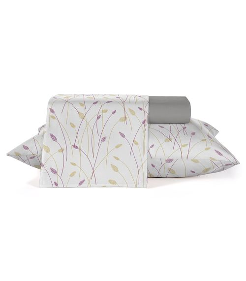 Jogo De Cama Classic Solteiro 3 Peças Teka Branco