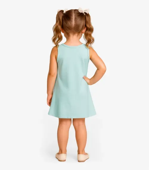 Vestido Feminino Infantil Select Azul