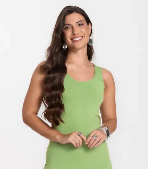 Vestido Midi Feminino Select Verde