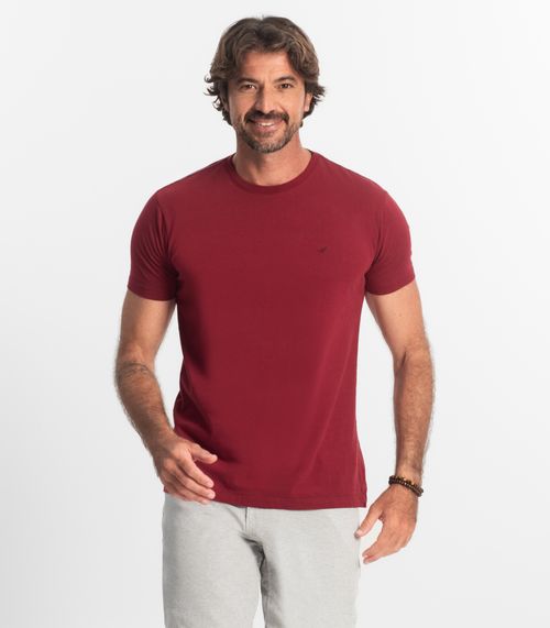 Camiseta Masculina Básica Select Vermelho