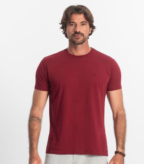 Camiseta Masculina Básica Select Vermelho