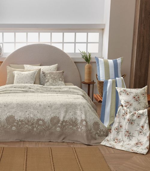 Colcha Allegro Casal Teka Azul