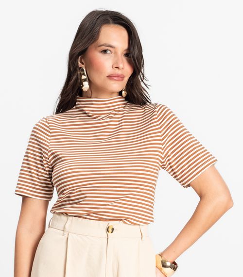 Blusa Feminina Infinita Cor Chocolate