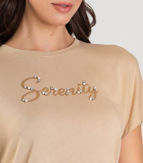 Blusa Feminina Dianna Bege