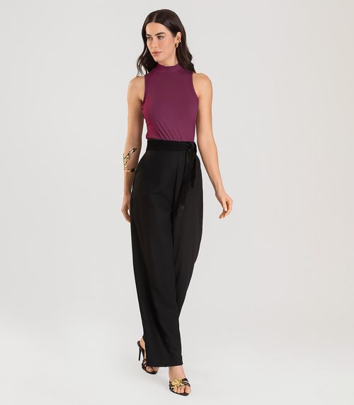 Regata Gola Alta Feminina Dianna Vermelho