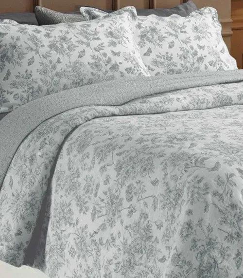 Kit Cobre Leito Matelassê Solteiro Appel Cinza