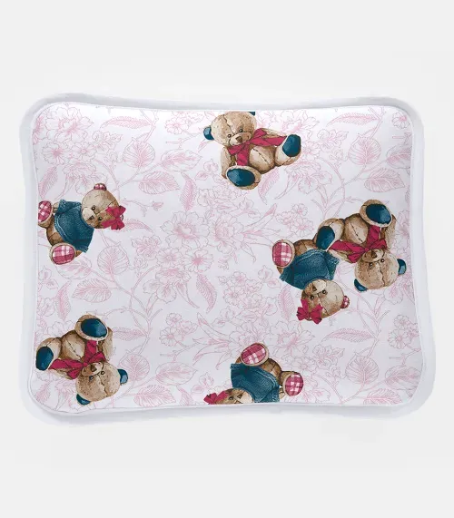 Fronha Avulsa Baby Estampada Vivaldi Rosa