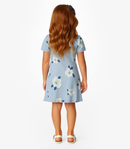 Vestido Feminino Infantil Select Azul