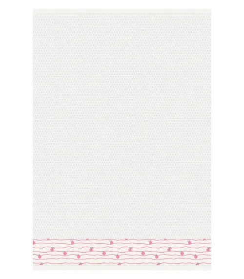 Pano De Copa Jacquard Atlantica Rosa