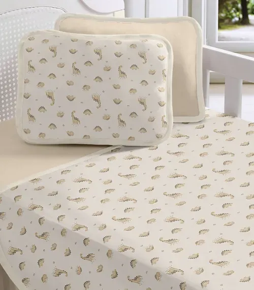 Fronha Avulsa Baby Estampada Vivaldi Bege