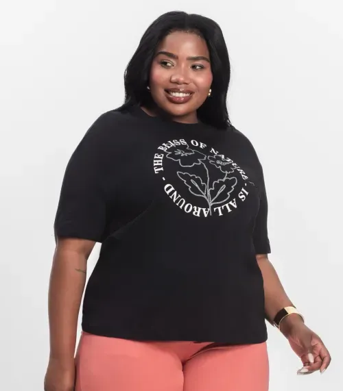 Bermuda Feminina Plus Size Secret Glam Laranja