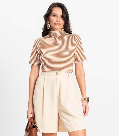 Blusa Feminina Infinita Cor Chocolate