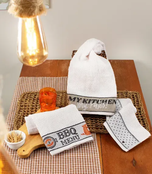 Pano De Copa Jacquard Atlantica Bege