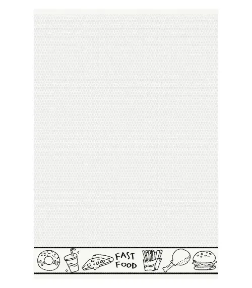 Pano De Copa Jacquard Atlantica Branco